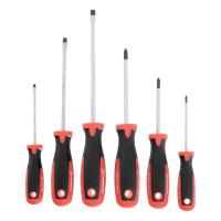 Набор отверток, сталь S2, двухкомпонентные рукоятки, 6 шт Matrix Professional купить в Москве с доставкой по всей России | ProtosMarket.ru