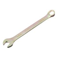 Ключ комбинированный, 9 мм, желтый цинк Сибртех по ценам производителя в Москве с доставкой по всей России
