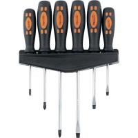 Набор отверток, двухкомпонентные рукоятки, 6 шт CrV Sparta. по ценам производителя в Москве с доставкой по всей России