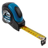 Рулетка "Schlagfest",8 м x 25 мм,магнитный обрезиненный зацеп,двусторонняя шкала,Нейлоновое покрытие,автоматическая фиксация Gross по ценам производителя в Москве с доставкой по всей России