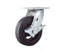 Колесо большегрузное поворотное SCdb 85 250 мм обрезиненное с тормозом (N) по ценам производителя в Москве с доставкой по всей России