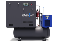 Винтовой компрессор с осушителем CrossAir CA22-8GA-500DRY (IP23) по ценам производителя в Москве с доставкой по всей России