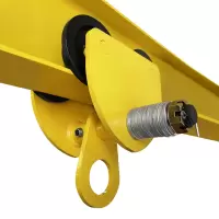 Каретка ручная 2т тип GCT тележка на двутавр холостая без привода