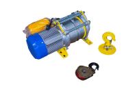 Лебедка электрическая  300/600кг  60/30м с канатом 220В 24м/мин алюминиевый корпус TOR KCD (TSA) по ценам производителя в Москве с доставкой по всей России