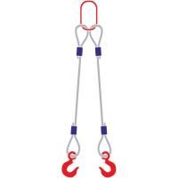 Строп канатный 2СК,  с 2 крюками 16Т x 3М