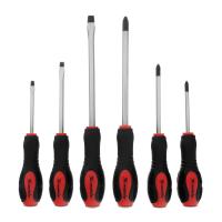 Набор ударных отверток 6 шт, PH1 х 75, PH2 х 100, PH3 х 150, SL5 х 75, SL6 х 100, SL8 х 150, CrV Matrix купить в Москве с доставкой по всей России | ProtosMarket.ru