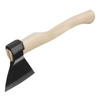 Топор кованый, в сборе, 680/980 г, деревянное топорище, 400 мм, А по ценам производителя в Москве с доставкой по всей России