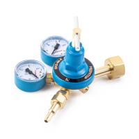 Редуктор БКО-50-5 (кислородный, 2 манометра, ЛАТУНЬ) купить в Москве с доставкой по всей России | ProtosMarket.ru