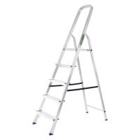 Стремянка, 5 ступеней, алюминиевая, Сибртех по ценам производителя в Москве с доставкой по всей России