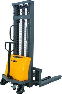 Штабелер гидравлический с электроподъемом 1,5 т 2,5 м XILIN CDD15B-E с раздвижными вилами купить в Москве с доставкой по всей России | ProtosMarket.ru