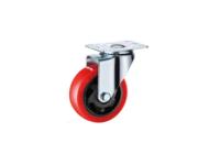 Колесо поворотное усиленное полиуретан SCMh 55 125 мм под болт