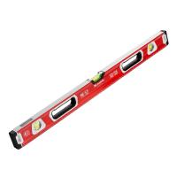 Уровень алюминиевый, магнит, фрезерованный, 3 глазка (1 зеркальный) двухкомпонентные рукоятки, 800 мм Matrix