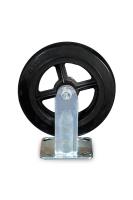 Колесо большегрузное неповоротное FCd 80 200 мм обрезиненное (N) по ценам производителя в Москве с доставкой по всей России