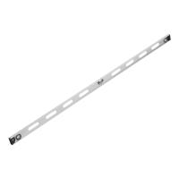 Уровень алюминиевый "Рельс", 1800 мм, 3 глазка (1 поворотный) Matrix по ценам производителя в Москве с доставкой по всей России