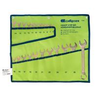 Набор ключей комбинированный 6-32 мм, 22 шт, желтый цинк Сибртех по ценам производителя в Москве с доставкой по всей России