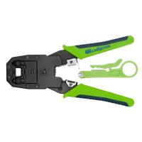 Клещи для обжима телефонных и компьютерных клемм 4P, 6P, 8P, функция обрезания проводов Сибртех по ценам производителя в Москве с доставкой по всей России