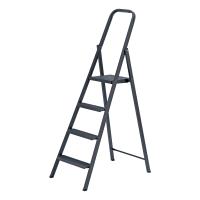 Стремянка 4 ступени, компактная, стальная Сибртех по ценам производителя в Москве с доставкой по всей России