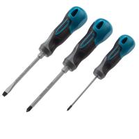 Набор отверток комбинированный 3 шт, S2, трехкомпонентная рукоятка Gross по ценам производителя в Москве с доставкой по всей России