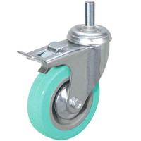 Колесо аппаратное поворотное SCtgb 93 75 мм с болтом и тормозом (N) по ценам производителя в Москве с доставкой по всей России