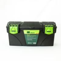 Ящик для инструмента, 410 х 215 х 197 мм, 16", пластик Сибртех