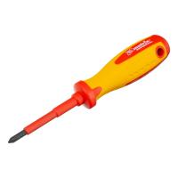 Отвертка Insulated, PH1 x 75 мм, CrMo, до 1000 В, двухкомпонентная рукоятка Matrix Professional по ценам производителя в Москве с доставкой по всей России