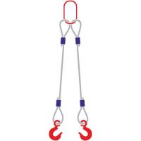 Строп канатный 2СК,  с 2 крюками 2Т x 2,5М