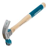 Молоток-гвоздодер, 450 г, угол 45, магнит, обрезиненная рукоятка American hickory GROSS по ценам производителя в Москве с доставкой по всей России