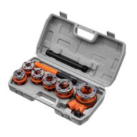 Набор клуппов 1/4-3/8-1/2-3/4-1-1.25", плашкодержатель с трещоткой, 9 предметов Sparta по ценам производителя в Москве с доставкой по всей России