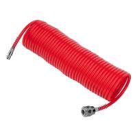 Шланг спиральный воздушный, 10 м, с быстросъемными соединениями Matrix