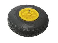 Колесо пневматическое резиновое 260 мм PR1805-2 (желтое) по ценам производителя в Москве с доставкой по всей России