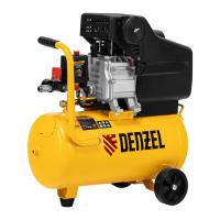 Компрессор воздушный DC1500/24, прямой привод, 1.5 кВт, 24 литра, 220 л/мин Denzel по ценам производителя в Москве с доставкой по всей России