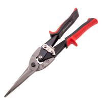 Ножницы по металлу, удлиненные, 285 мм, пряморежущие, обрезиненные рукоятки Matrix по ценам производителя в Москве с доставкой по всей России