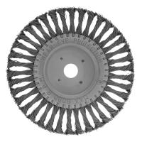 Щетка для УШМ, 200 мм, посадка 22.2 мм, плоская, крученая проволока 0.5 мм Сибртех по ценам производителя в Москве с доставкой по всей России