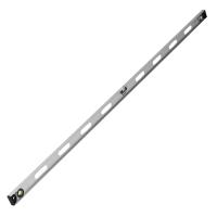 Уровень алюминиевый "Рельс", 2000 мм, 3 глазка (1 поворотный) Matrix