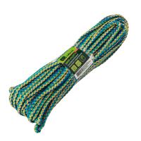 Шнур вязаный полипропиленовый с серд."Радуга", 6 мм, L 20 м, Сибртех