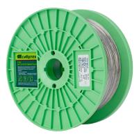 Трос металлополимерный прозрачный ПР-2.5, толщина 2.5 мм, катушка 200 метров Сибртех