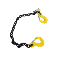 Строп крюк-крюк 1СЦ OCALIFT 5,7т 6м цепной глазированная цепь Т8 8мм
