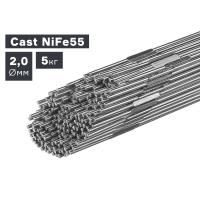 Пруток сварочный TIG, чугун (Cast NiFe55), Ø 2,0 мм, 5 кг по ценам производителя в Москве с доставкой по всей России