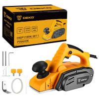 Рубанок DEKO DKEP1100W SET1, 1100Вт, 82 мм купить в Москве с доставкой по всей России | ProtosMarket.ru