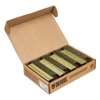 Гвозди для пнев. нейлера (крашен.) длина - 65 мм, диам. - 2,9 мм, 2000 шт. Denzel