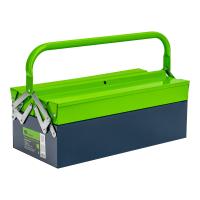 Ящик для инструмента, 430 х 200 х 160 мм, три секции, металлический Сибртех по ценам производителя в Москве с доставкой по всей России