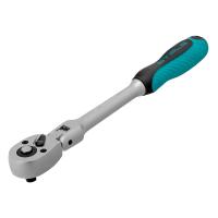 Ключ-трещотка шарнирный 1/4", СrV, 72 зуба, с быстрым сбросом, матовый хром Stels по ценам производителя в Москве с доставкой по всей России