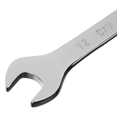 Ключ комбинированный, 12 мм, CrV, полированный хром Matrix по ценам производителя в Москве с доставкой по всей России