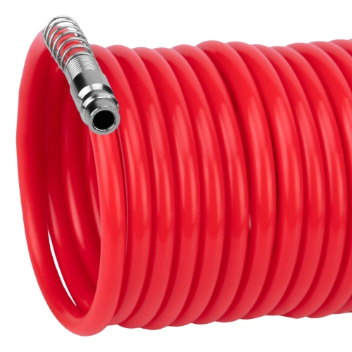 Шланг спиральный воздушный, 5 м, с быстросъемными соединениями Matrix по ценам производителя в Москве с доставкой по всей России