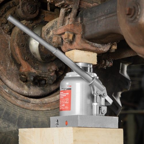 Домкрат гидравлический бутылочный, 50 т, h подъема 236-356 мм Matrix по ценам производителя в Москве с доставкой по всей России