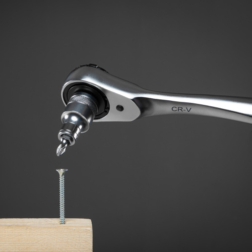 Набор торцевых головок, трещотка 120 зубьев, 1/2",3/8”, CrV, 36 предметов Gross по ценам производителя в Москве с доставкой по всей России