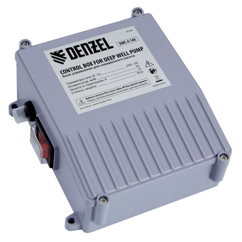 Скважинный насос DWC-4-140, центробежный, диаметр 4", 2000 Вт, 6000 л/ч, напор 140 м Denzel по ценам производителя в Москве с доставкой по всей России