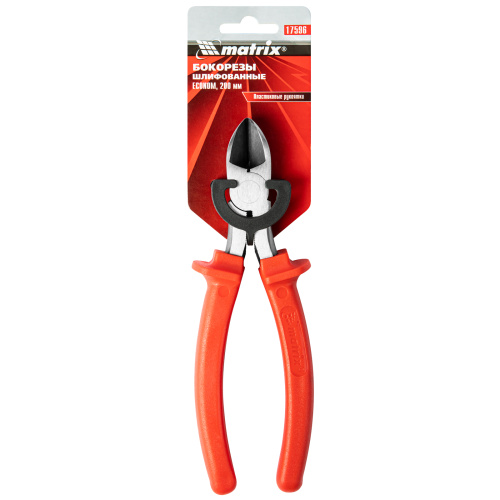 Бокорезы Econom, 200 мм, шлифованные, пластмассовые рукоятки Matrix по ценам производителя в Москве с доставкой по всей России