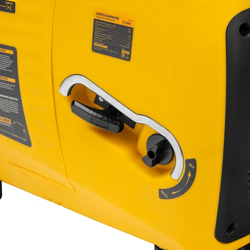 Генератор инверторный GT-3200iSE, 3.2 кВт, 230 В, бак 6 л, закрытый корпус, электростартер Denzel по ценам производителя в Москве с доставкой по всей России