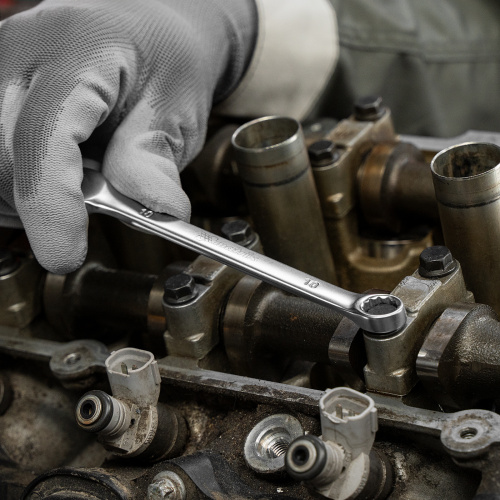 Набор ключей комбинированных, 6-32 мм, 25 шт, CrV, матовый хром Matrix по ценам производителя в Москве с доставкой по всей России